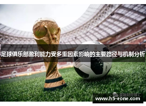 足球俱乐部盈利能力受多重因素影响的主要路径与机制分析