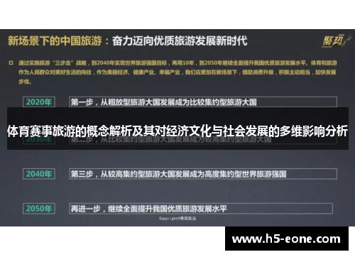 体育赛事旅游的概念解析及其对经济文化与社会发展的多维影响分析